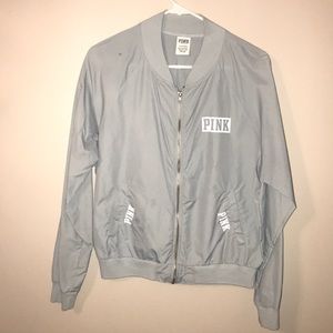 Gray Victoria’s Secret Windbreaker